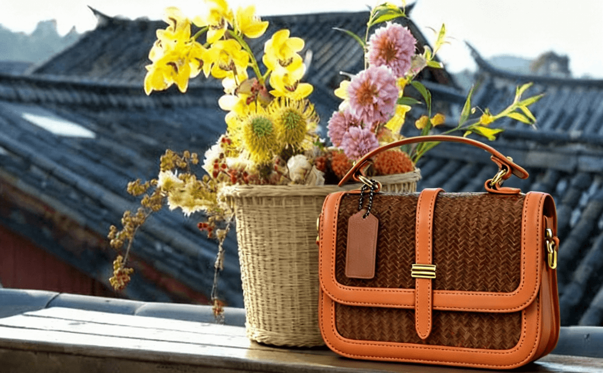 Bamboo Flower Basket