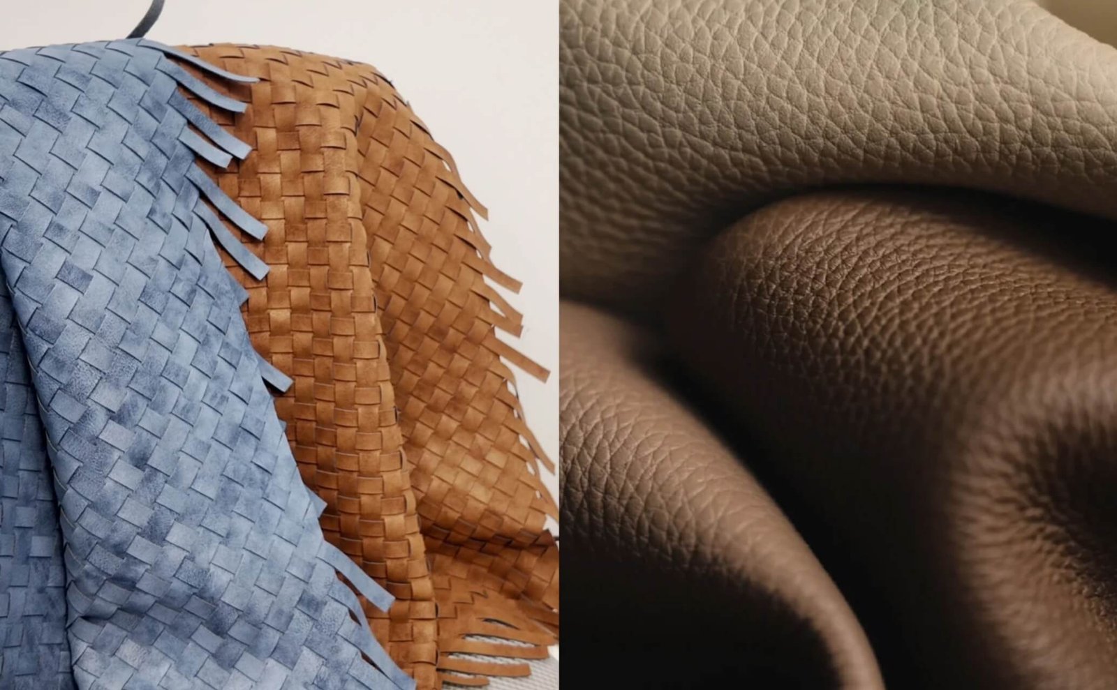 woven leather vs smooth leather
