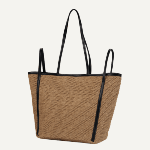 raffia tote bag for travel