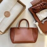 Handmade brown bag kit step by step materials